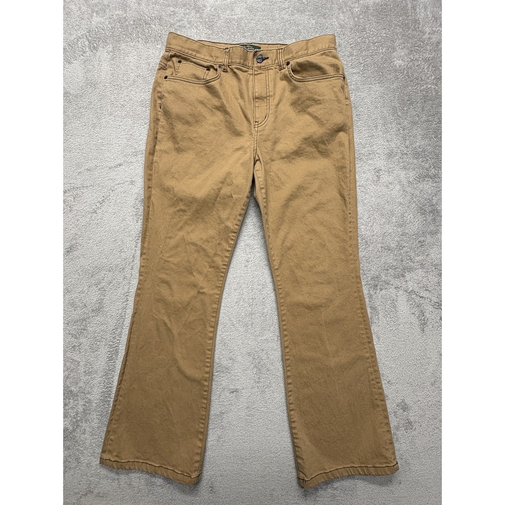 Ralph Lauren Camel Wide Leg Jeans